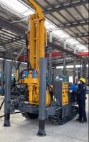 Meilleure Vente Chine Foreuse Rotative sur Chenilles à Moteur Diesel RCF200C 200m Machine de Forage Pneumatique pour Eau Pompe Moteur