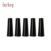 Embouts de chicha jetables noirs de 34 mm pour accessoires en plastique bon marché et colorés, bonbons chicha noirs, embouts de narguilé de 34 mm