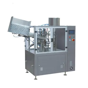 Hot Sale Auto Large Plastic Squeeze Tubes Cosmetic Cream Paste Filling And Tube Sealing Machine