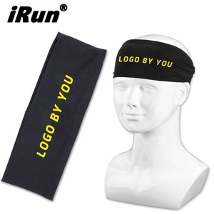 <span class=keywords><strong>IRun</strong></span> acepta logotipo personalizado, cinta para el pelo de Lycra de nailon para gimnasia, gimnasio, baile, deporte, no se desliza, diadema para Yoga - Product Image 1