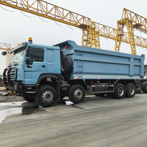 รถบรรทุกหนัก Sinotruk Howo รุ่นใหม่ ขายดี 8x4 12 <span class=keywords><strong>ล้อ</strong></span> 380 แรงม้า 400 แรงม้า ยูโร 5 ดีเซล พวงมาลัยซ้าย รถดัมพ์ - Product Image 4