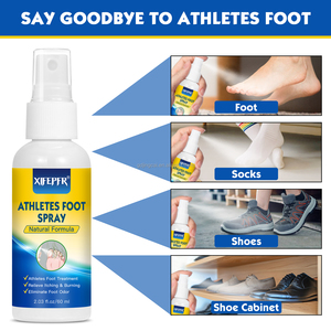 Spray <span class=keywords><strong>para</strong></span> el Pie de Atleta de Marca Privada OEM/ODM, Spray <span class=keywords><strong>Desodorante</strong></span> <span class=keywords><strong>para</strong></span> el Pie de Atleta <span class=keywords><strong>para</strong></span> el Mal Olor de los <span class=keywords><strong>Pies</strong></span>, Picazón y Sudoración - Product Image 5