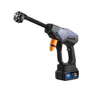 Modello privato di Design motore Brushless 21V agli ioni di litio alimentato a batteria ad alta pressione idropulitrice portatile pulitore d'acqua - Product Image 1