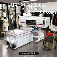 Impresora de Sublimación LETOP de 4 Cabezales, Plotter DTF de 60 cm I3200, Máquina Digital para Camisetas, Impresora de Inyección de Tinta, Stampante de Sublimación