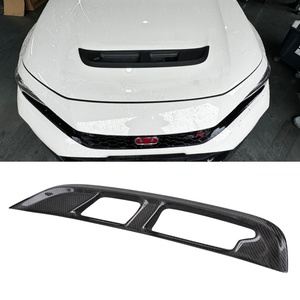 ฝาครอบช่องระบายอากาศเครื่องยนต์คาร์บอนไฟเบอร์แบบแห้งสำหรับ Honda Civic FL5 TYPE-R Hatchback รุ่นปี 2022-2023 ของ Spoon Auto Tuning - Product Image 1