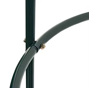 Vente chaude Jardin Rose Arbor Cadre En Métal Durable <span class=keywords><strong>Bois</strong></span> Traité À La Chaleur Facile Forme Décorative <span class=keywords><strong>Plante</strong></span> Support Stand - Product Image 2