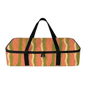 Bolsa Térmica Personalizada para Transportar Ollas y Sartenes, Aislada, Extra Grande, Estilo Puakenikeni Lei, para Picnic en la Playa - Product Image 1
