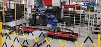 Robot de manutention Yaskawa GP50 avec machine à cintrer la machine CNC