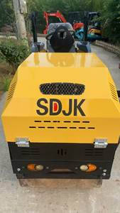 รถโรดโรเลอร์แบบสั่น2022มือสองพร้อมเครื่องยนต์ Changchai และลูกกลิ้งดรัมคู่ - Product Image 3