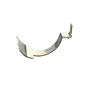 OEM Hoja de metal Estampado Fabricante Varias formas Acero inoxidable SS302 301 Hoja plana SS Clip de resorte