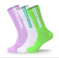 Chaussettes de cyclisme pour jeunes, épaisses, classiques, confortables, respirantes, haute visibilité, compression, antidérapantes, phosphorescentes, vente en gros