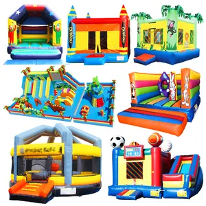 Inflatable Bouncer Ironaman Castle Baby Slide Kids Jumping White Jumper Bounce For C Super Mario House