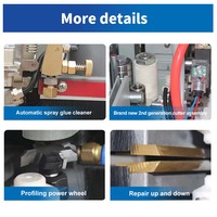 Machine à chantourner les bords professionnelle pour courbes, machine automatique de chantournage et de découpe de profilés