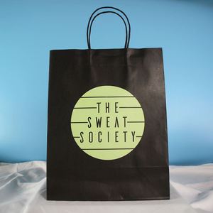 Wholesale Custom Eco-Friendly Biodegradable Bakery Brown Kraft Paper Bags with Handle for Food Packaging Cakes Personalized Logo - Product Image 2