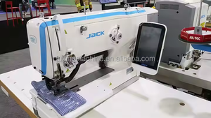 จักรเย็บผ้าอุตสาหกรรมแบบรังดุมหัวแบน รุ่น Jack-T1790G ความเร็วสูง ควบคุมด้วยคอมพิวเตอร์ คุณภาพสูง ราคาโรงงาน - Product Image 4