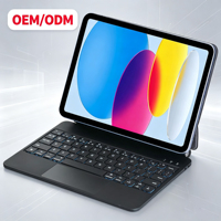 Clavier magique arabe Keysco, nouvelle arrivée, pour iPad 10,9 pouces 2022, interface USB, clavier magnétique pour tablette, housse