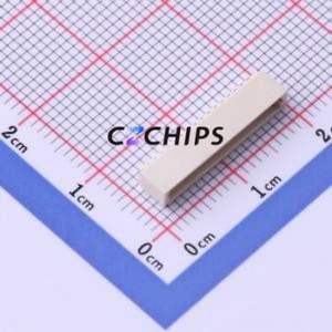 HC-1.0-16PWT Wire-to-Board Pin Header SMD,P=1mm,Horizontal Mount Connector 1x16P 1mm Horizontal Mount SH - Product Image 1