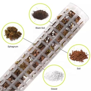 Poteau de mousse en plastique transparent pour plantes grimpantes d'intérieur, support de croissance pour plantes, piquet de mousse en coco, totem de mousse, piquet transparent pour plantes rampantes - Product Image 3