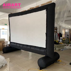 Chất lượng tốt nhất khổng lồ <span class=keywords><strong>Inflatable</strong></span> Màn hình phim cho chiếu tùy chỉnh sân sau rạp chiếu phim ngoài trời nhà - Product Image 3