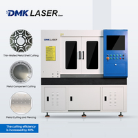 Macchina da Taglio Laser in Fibra di Metallo DMK YCGJM6060D 1060-1080nm ad Alta Precisione, Professionale 1500-3000W CNC con Supporto DWG