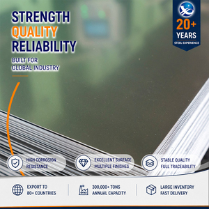 แผ่นเหล็กสแตนเลส ASTM A240 ผ่านมาตรฐาน ASTM 420 2B ผิวเรียบ หนา 5.0 มม. สำหรับการผลิตยานยนต์ - Product Image 1