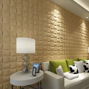 Alibaba çin fiyat 3d iç dekorasyon mobil ev dekor Wallpaneling/duvar paneli