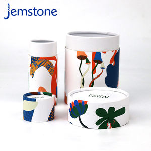 Prototipado rápido materiales ecológicos caja cilíndrica de cartón impresa personalizada embalaje de tubo de papel - Product Image 5