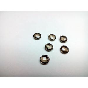 Nueva Llegada, Piedra Preciosa de Cuarzo Ahumado Marrón de 8 mm, Facetada, Tipo Briolette, Hecha a Mano, Natural, Tratada con Calor, Grado AAA, Cambio de Color, Venta al por Mayor - Product Image 3