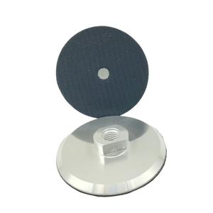 وسادة دعم من الألومنيوم مقاس 4 بوصات من فولوكس، قرص كاشط مع نظام تثبيت بالخطاف والحلقة وسن 5/8''-11 لتوصيل وسادة تلميع الحجر - Product Image 5