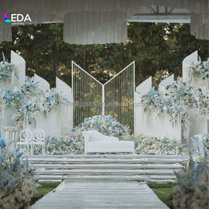 Arco de Boda Dorado Personalizado, Estructura Metálica de Hierro para Decoración de Eventos, Fiestas y Escenarios, Soporte para Fondo de Arco - Product Image 2