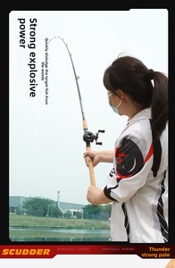 Kaida Ultra Heavy Carbon Fishing Rod Reel Set 300g Medium Fast Action Marine Boat Fishing 2-Piece <strong>Chitwan</strong> - Product Image 4