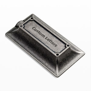 Luxe op maat gemaakte metalen asbakken, gepersonaliseerde sigarenasbak voor thuis, kantoor en hoteldecoratie - Product Image 3