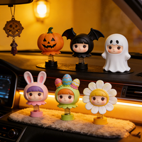 Halloween Chinees Nieuwjaar Pasen Schattig Huisdier Bobble Head Ornamenten Cartoon Hars Ambachten Handgemaakt Mode Spot Groothandel