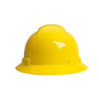 ANT5PPE-cascos de seguridad para construcción de la industria americana, con forma redonda