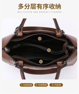 Fashion New Designer Crossbody <b>Bags</b> High Quality PU Leather Shoulder Messenger <b>Bag</b> Casual Totes Luxury Women Handbags and Purses - Product Image 3