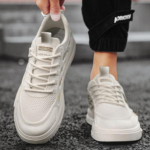 Chaussures Blanches Tendance et Polyvalentes 2026 Printemps Automne Toutes Saisons Respirantes en Maille Décontractées pour Hommes Étudiants Chaussures de Sport et de Skateboard - Product Image 6