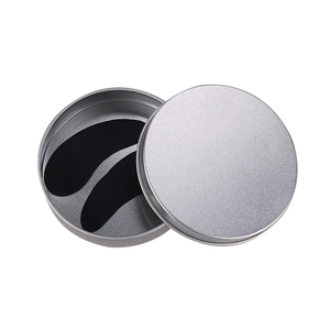 Patchs de masque oculaire en silicone noir réutilisables imprimés avec logo, protection UV pour <span class=keywords><strong>paupière</strong></span> supérieure, effet rafraîchissant et anti-poches - Product Image 6