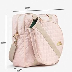 Bolsa de tenis acolchada portátil de nylon de fábrica BSCI - Product Image 3