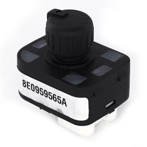 Commutateur de commande de rétroviseur Volkswagen Audi 8E095956A, bouton de réglage pour remplacement de voiture - Product Image 1