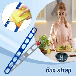 Correas de silicona reutilizables universales para tapas de utensilios de cocina, correas para tapas de tarros, soporte para cajas - Product Image 5