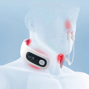 Portable sans fil cou et épaule masseur électrique EMS impulsion dispositif de chauffage pour vertèbre cervicale et soulagement de la douleur ceinture de Massage - Product Image 1