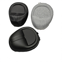 Étui pour casque personnalisé en EVA léger et durable, coque rigide, étanche, antichoc, fermeture éclair, sac de transport portable, sac de rangement Sony