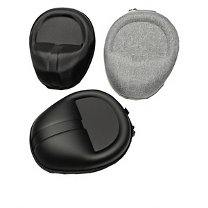 Étui pour <span class=keywords><strong>casque</strong></span> personnalisé en EVA léger et durable, coque rigide, étanche, antichoc, fermeture éclair, sac de transport portable, sac de rangement Sony - Product Image 1