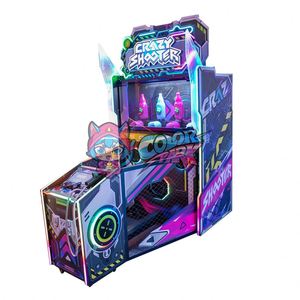Machine de jeu de tir aux bouteilles à monnayeur pour un joueur, nouvelle conception, colorée, pour parc d'attractions - Product Image 3