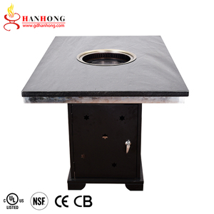 UL NSF ETL โต๊ะย่างบาร์บีคิวไฟฟ้าแบบเกาหลีหินควอตซ์ไร้ควัน - Product Image 2