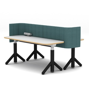 Electric Ergonomic Control Stand up High Partition Office <b>Table</b> Height <b>Adjustable</b> Standing Desk - Product Image 2
