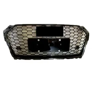 For <b>A5</b> S5 B9 2017-2019 Upgrade RS5 Style Car Front Bumper Grille Racing Upper Honeycomb Mesh Accessories - Product Image 4