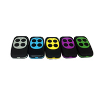 YET2144 Télécommande sans fil RF 433 MHz de haute qualité D4 pour portail électrique intelligent, interrupteur de télécommande en plastique