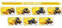 Meilleures ventes - Mini-chargeuse sur pneus de 800 kg - 0,8 t - Articulée - 4 roues motrices - Certifiée CE - Prix d'usine