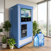 Máquina Expendedora de Agua Purificada Fría por Ósmosis Inversa Totalmente Automática a Precio Económico en Venta
